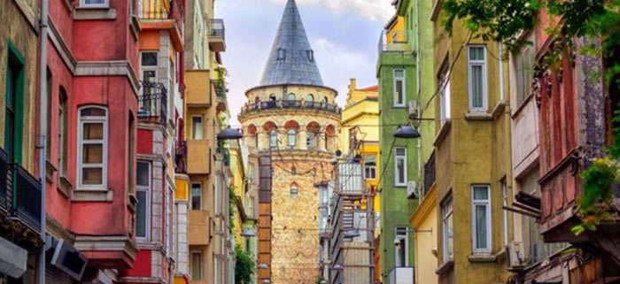 محله بی اوغلو، معروف ترین منطقه استانبول